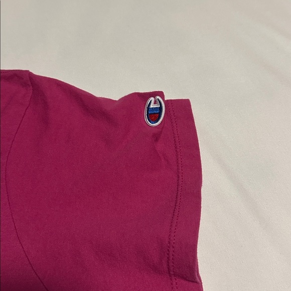 Champion Magenta Tee with Logo - Picture 4 of 5